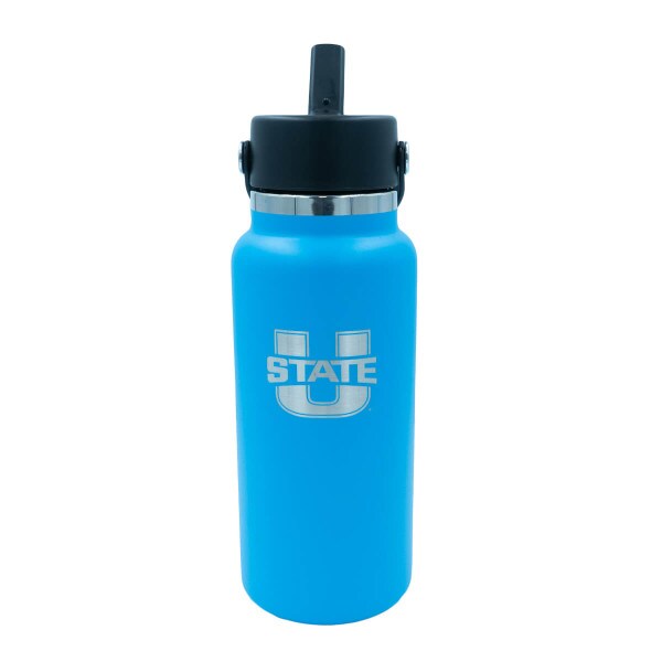 Pacific Blue U-State Hydro Flask Water Bottle